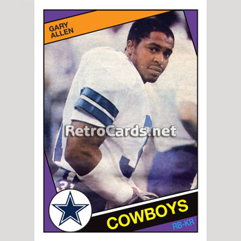 1984T Howard Richards Dallas Cowboys – RetroCards