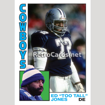 1984T MLB Bill Bates Dallas Cowboys – RetroCards