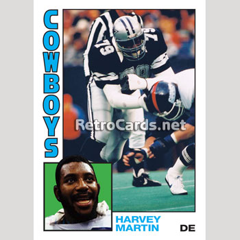 1984T MLB Dallas Cowboys RetroCards Set