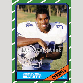 Dallas Cowboys Herschel Walker NFL FOOTBALL 1986 Sports Illustrated  Magazine!