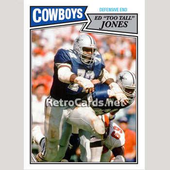 1987T Randy White Dallas Cowboys – RetroCards