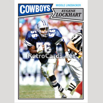 Eugene Lockhart #56  Cowboys, How bout them cowboys, Dallas cowboys