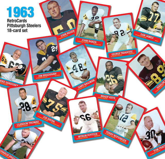 1963 Topps football cards