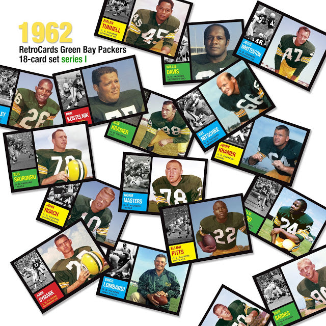 RetroCards, custom cards that never were, Topps, Green Bay Packers