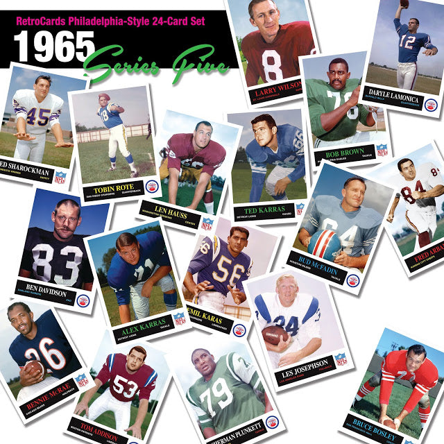 1965 topps NFL football cards that never were