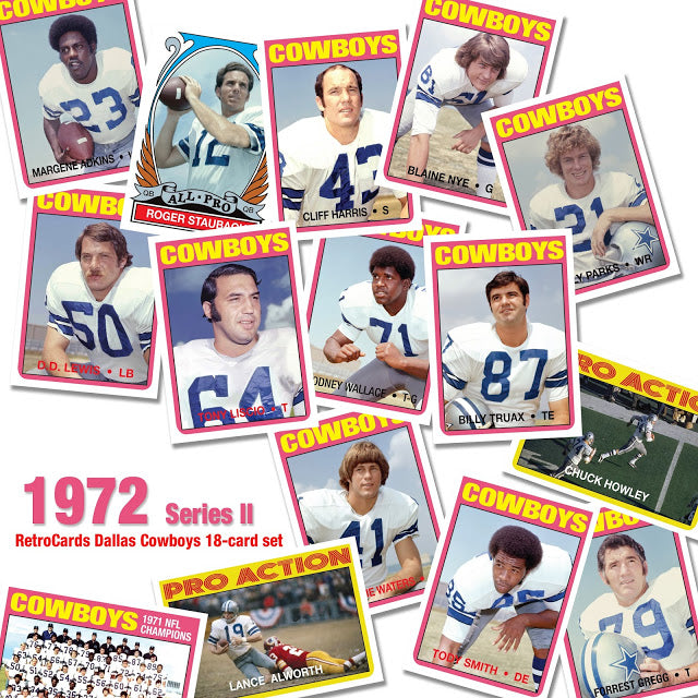 Topps 1972 RetroCards, custom cards that never were, Super Bowl VI