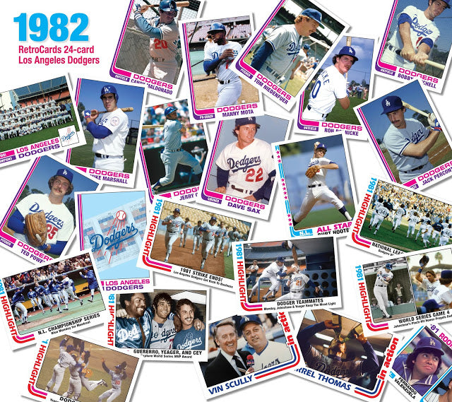 Topps, RetroCards, baseball custom cards that never were, 1982 Topps baseball