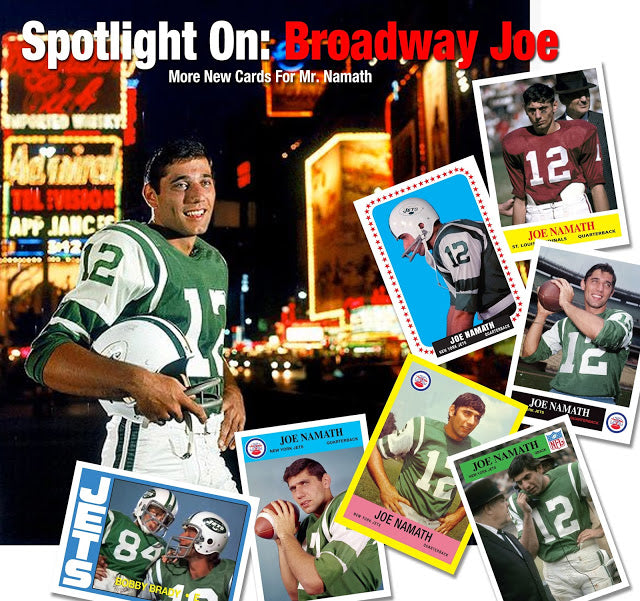 Topps, Philadelphia Gum Cards, Brady Bunch, Bobby meets Broadway Joe