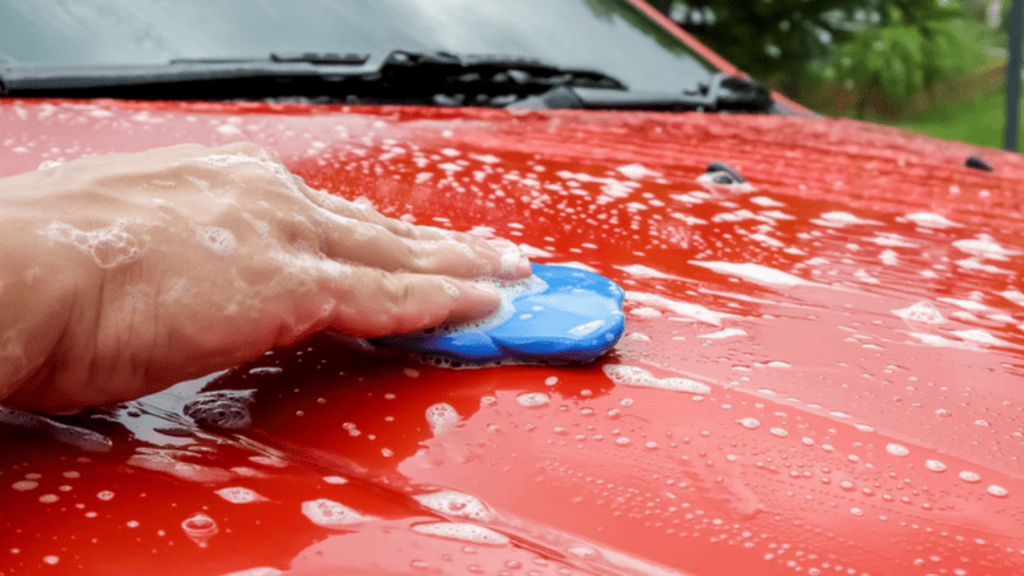 How to Remove Water Spots from Cars - body car clay