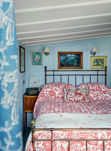 Blue bedroom