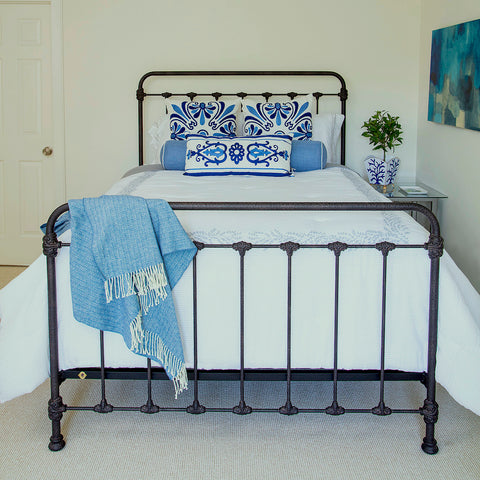 Picket Fence Iron Bed