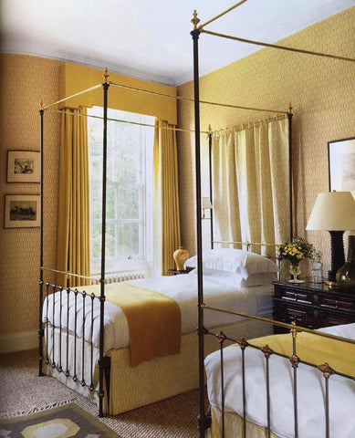 Twin canopy beds photo Veere Grenney