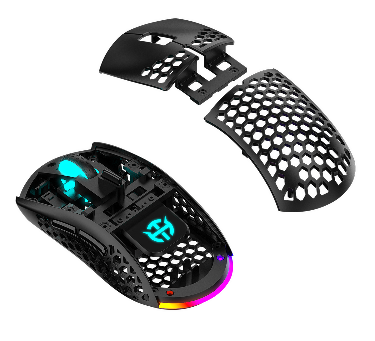 Customizable wireless gaming mouse