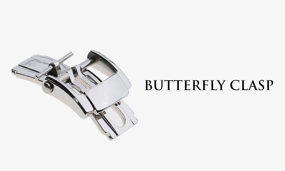 Butterfly Clasp in Watch - Design Functionality and Suitable Watch Strap - Sylvi Watch Guide