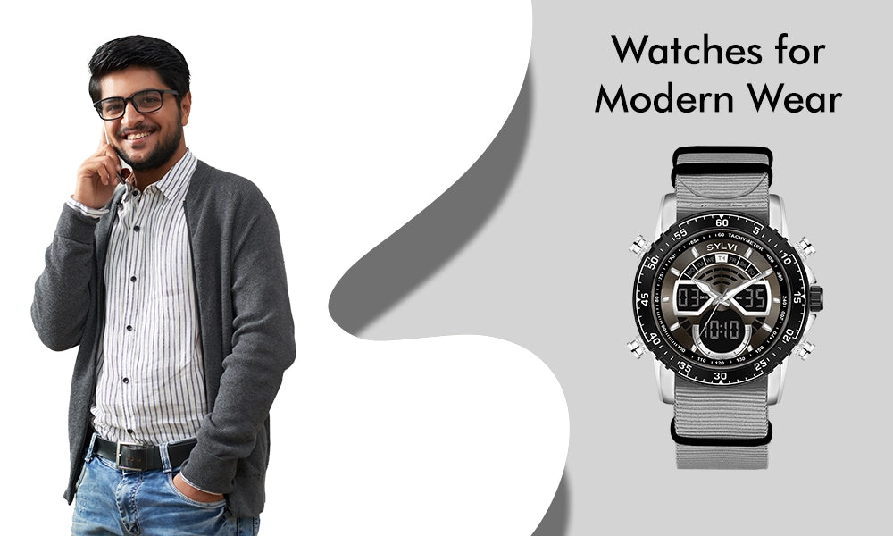 How Modern Watches Complement Your Style - Explore Trending Watches for Men Online at Sylvi