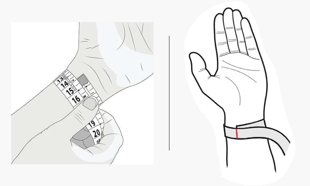 How to Measure Wrist Size - Sylvi Watch Sizing Guide