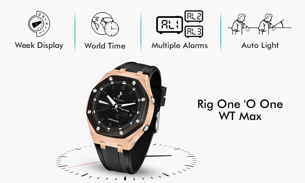 Rig One 'O One WT Max Version All Features Analog Digital Watches for Men Online
