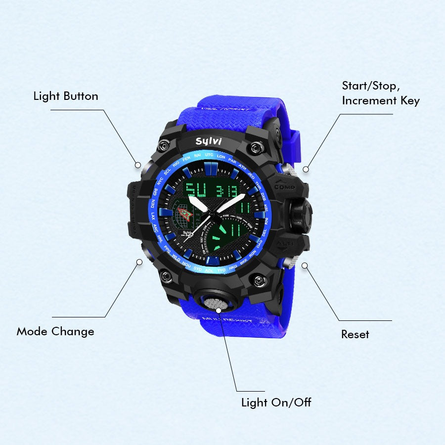 Functionality ProTimer Classy Blue Functionality ProTimer Classy Blue