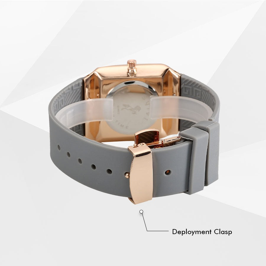 Attractive Strap Slim Square Grey Attractive Strap Slim Square Grey