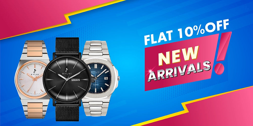 Sylvi End of Season Sale Discount on New Watches Image Banner