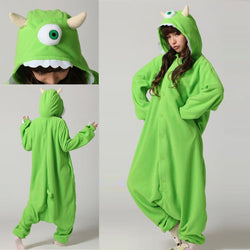Mike Wazowski Monster University Kigurumi Onesies Pajamas Costume