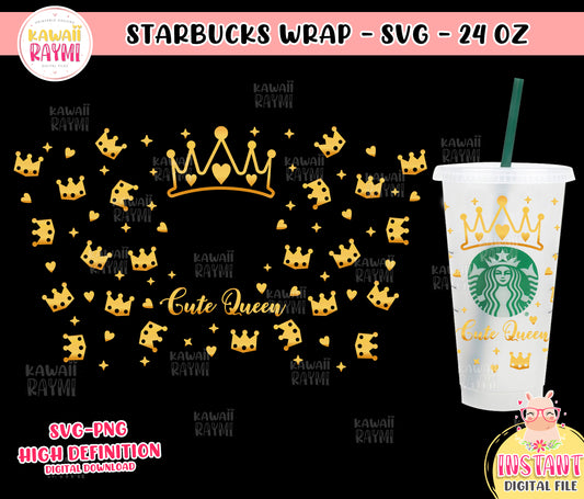 Mermaid Starbucks Cold Cup Wrap 24oz – Cutz Vinyl and Craft Supplies