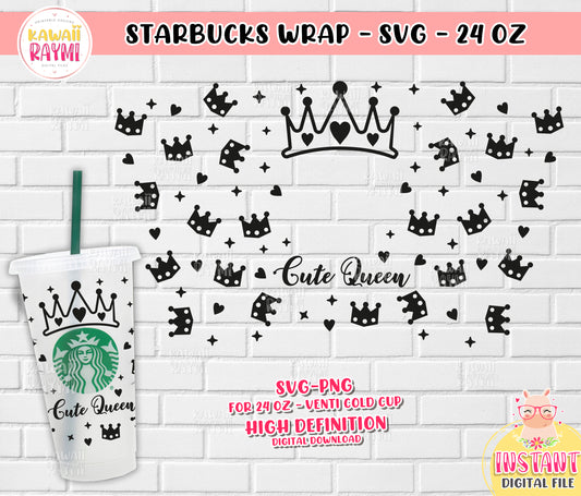 Mermaid Starbucks Cold Cup Wrap 24oz – Cutz Vinyl and Craft Supplies