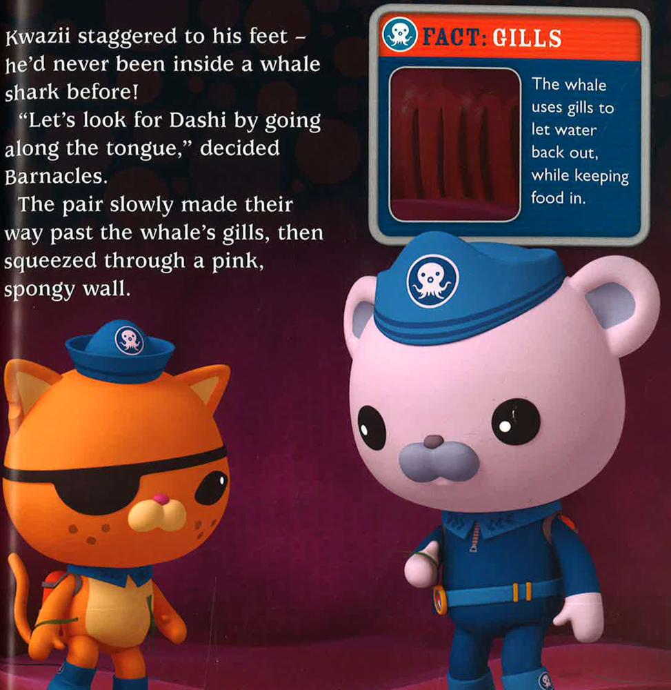 octonauts creature report whale sharks