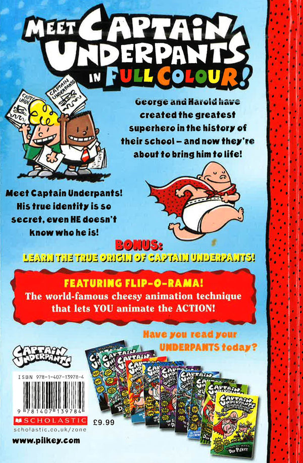 the adventures of captain underpants an epic novel