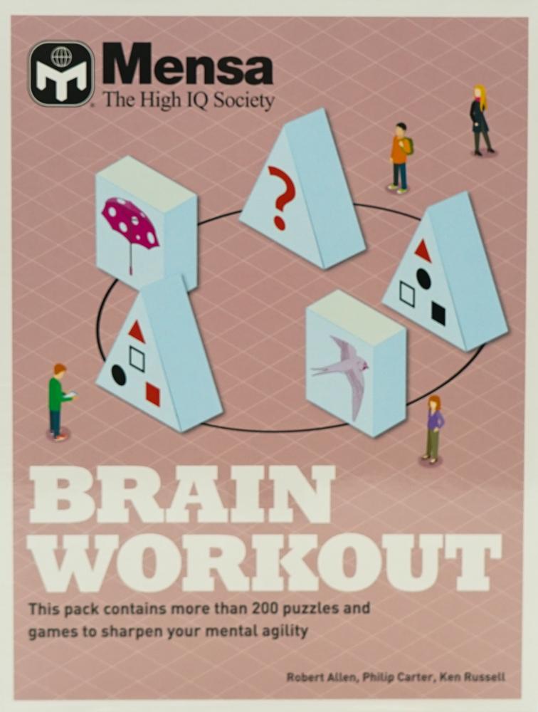 Mensa Brain Workout Pack - Big Bad Wolf Books Sdn Bhd (Philippines)