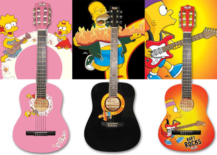 The Simpsons Guitars
