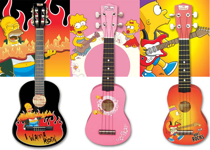 The Simpsons Guitars