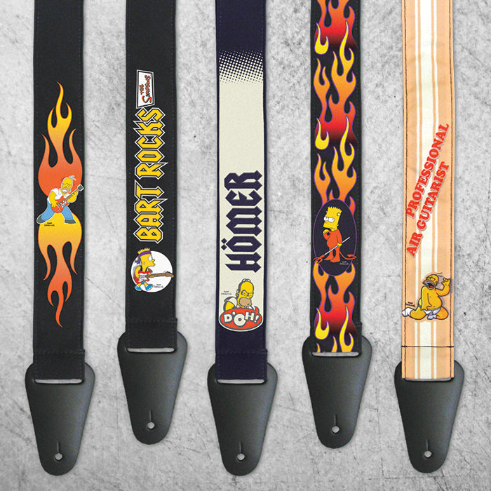 The Simpsons Guitar Straps