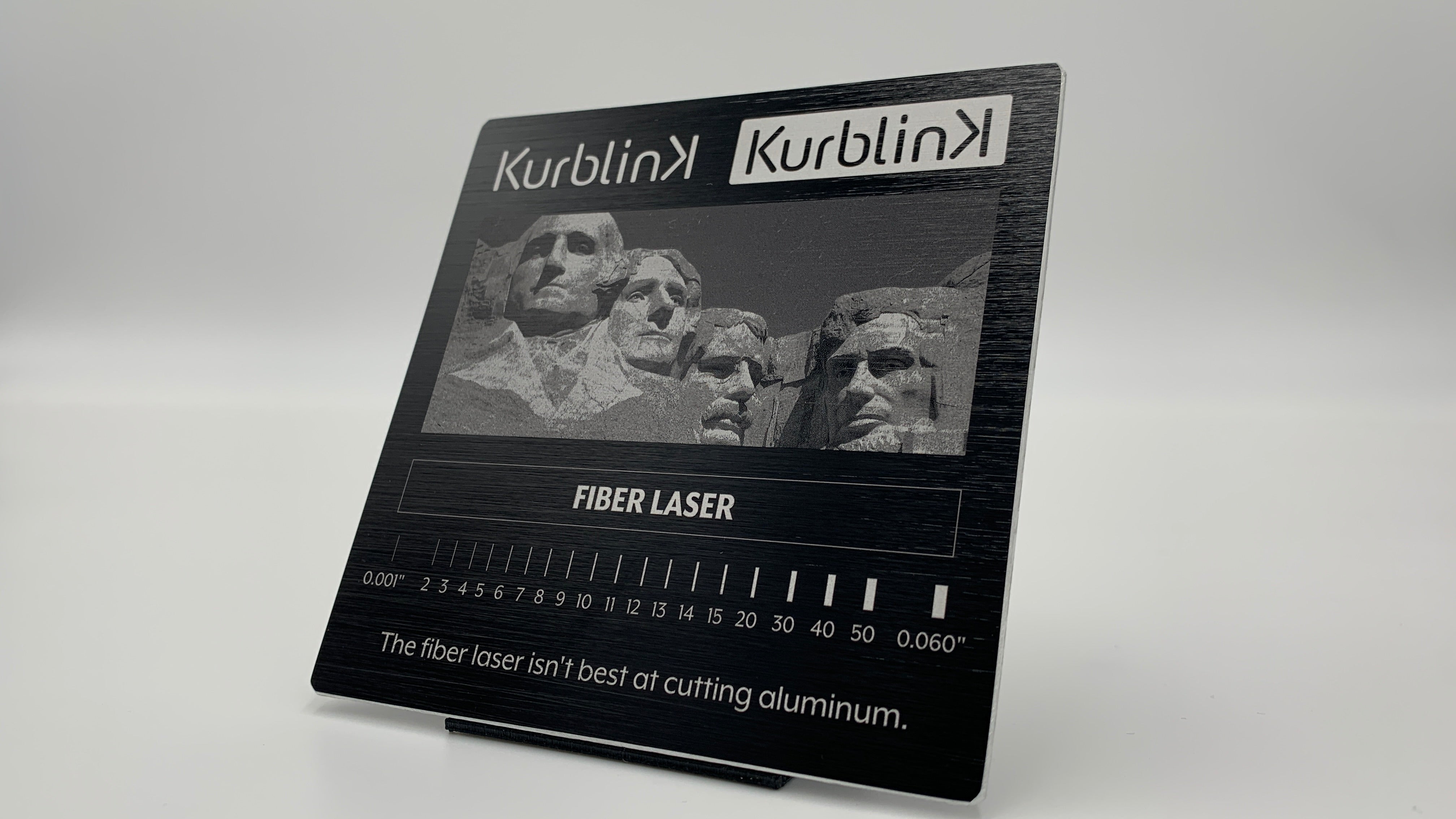 Kurblink Laser Engraving Sample