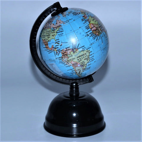 Globe tournant 14 cm 19 cm Out of The Blue