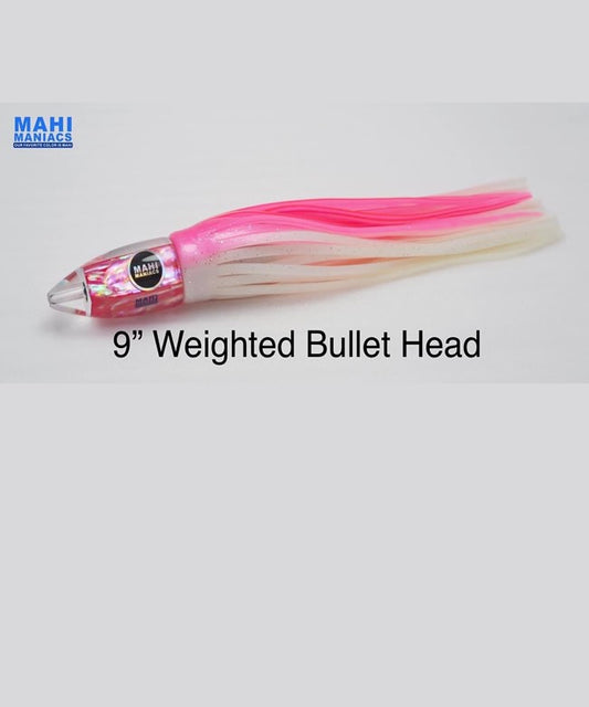 Mahi Maniacs (Rigged) 7 3/4 Bullet Head Lure – Paradise Tackle Co