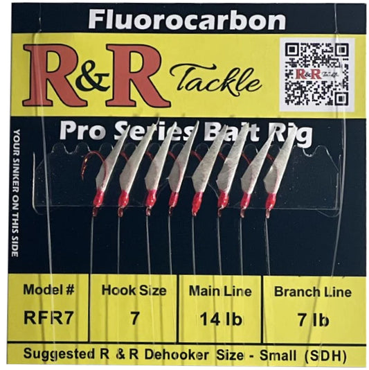 R&R Tackle RF6-10 10 Pack of RF6 Fishing Bait Rigs - Best Small Bait  Fishing Rigs