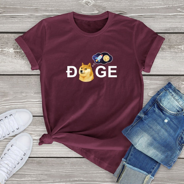 Dogecoin Doge Women Tee