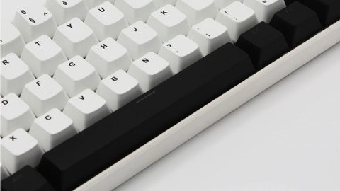 black-white-keycaps-on-a-keyboard