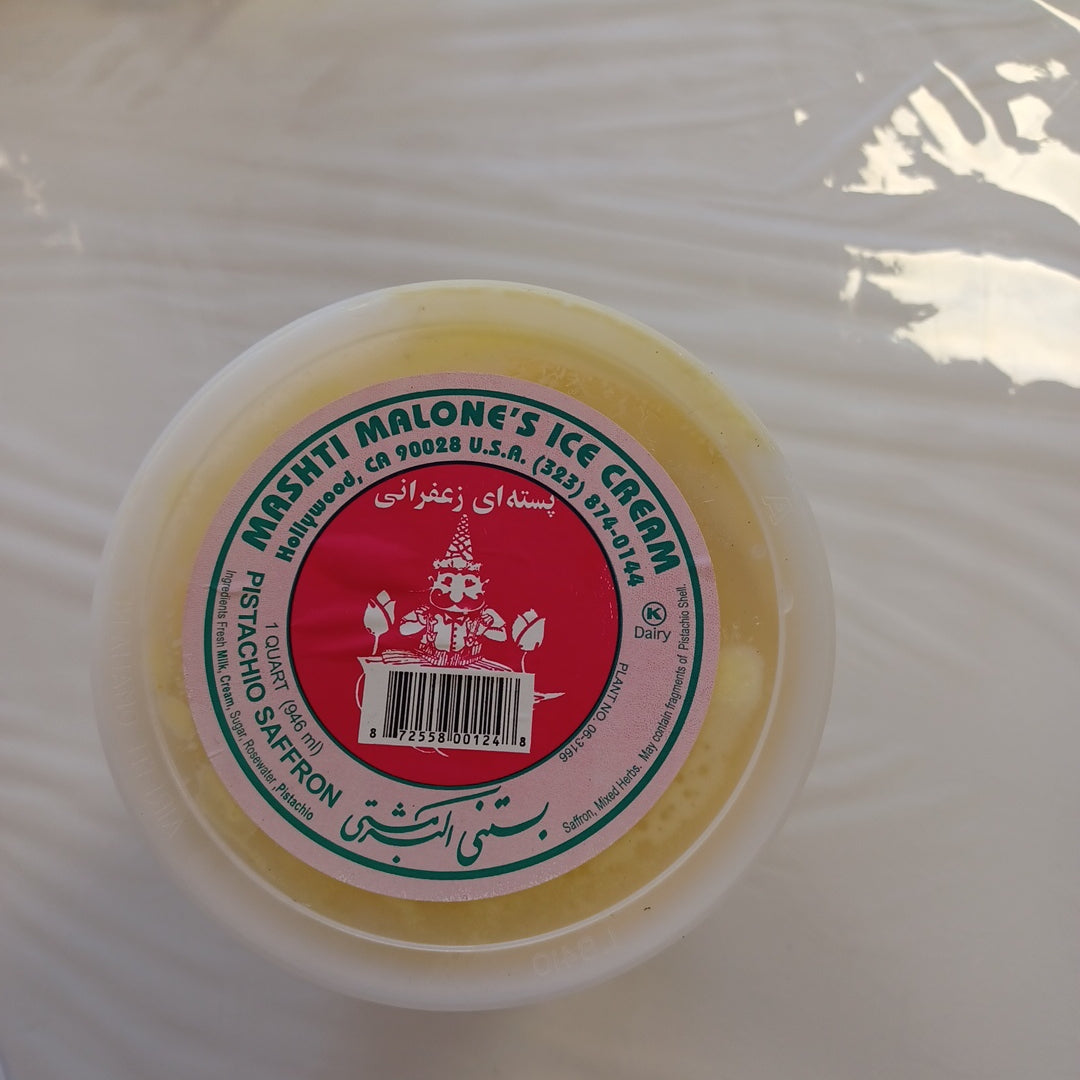 Akbar mashti ice cream saffron pistachio medium