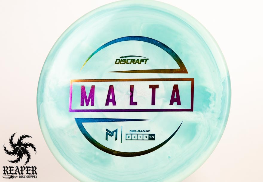 Discraft ESP Malta Green and Rainbow Colors