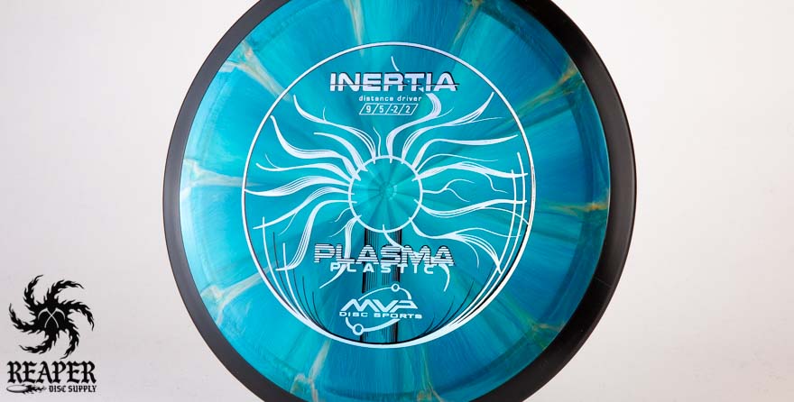 A Blue Disc Golf Driver Named Inertia