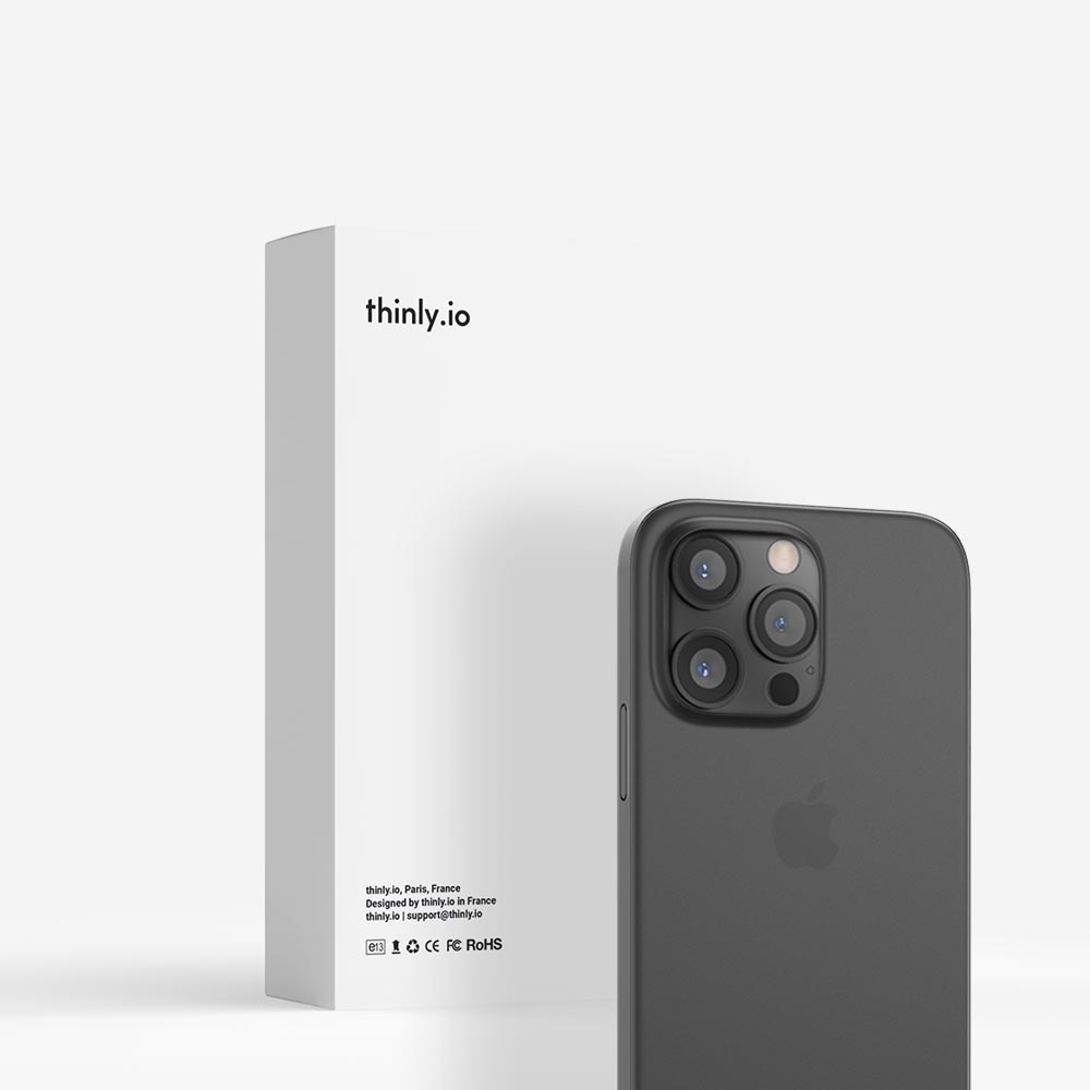 Funda iPhone 13/Pro/Max/mini transparente flexible – Thinly España