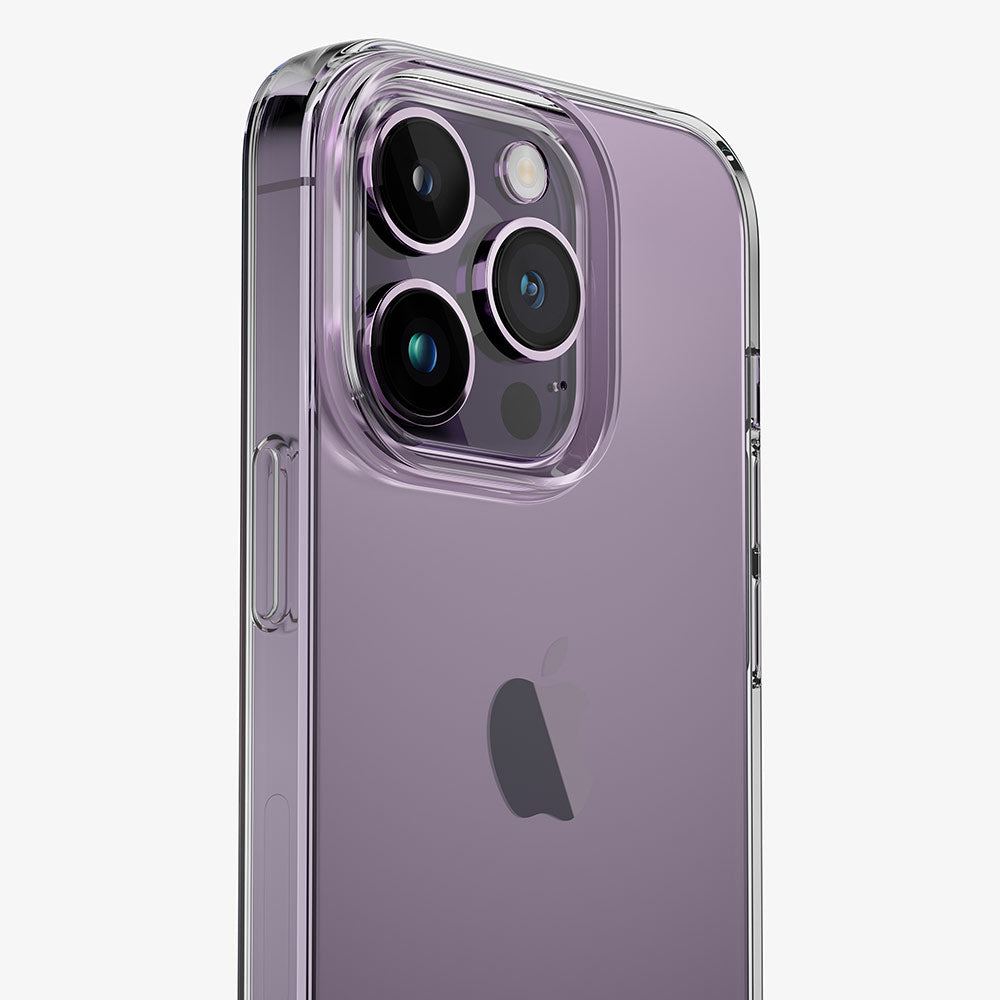 Funda iPhone 15 Pro Silicona Gradient Transparente Puro