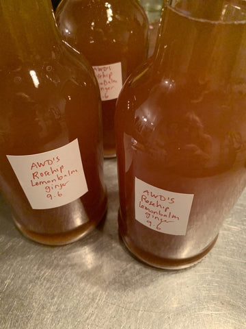 wild fermented soda all bottled up!