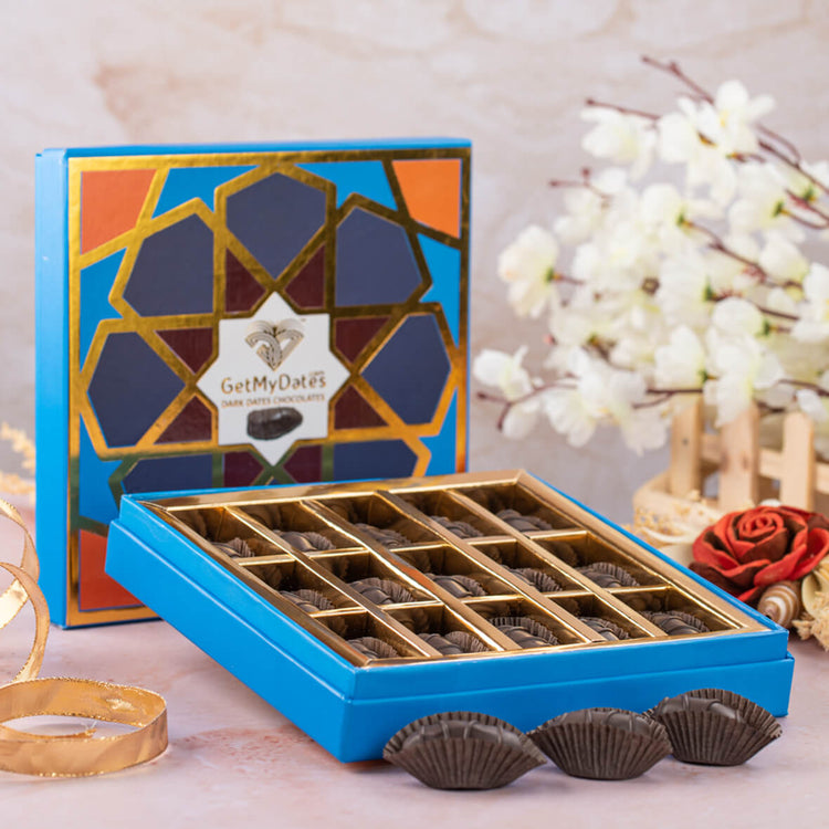 GetMyDates Buy Arabian Khajur, Dates Chocolate Giftbox Online