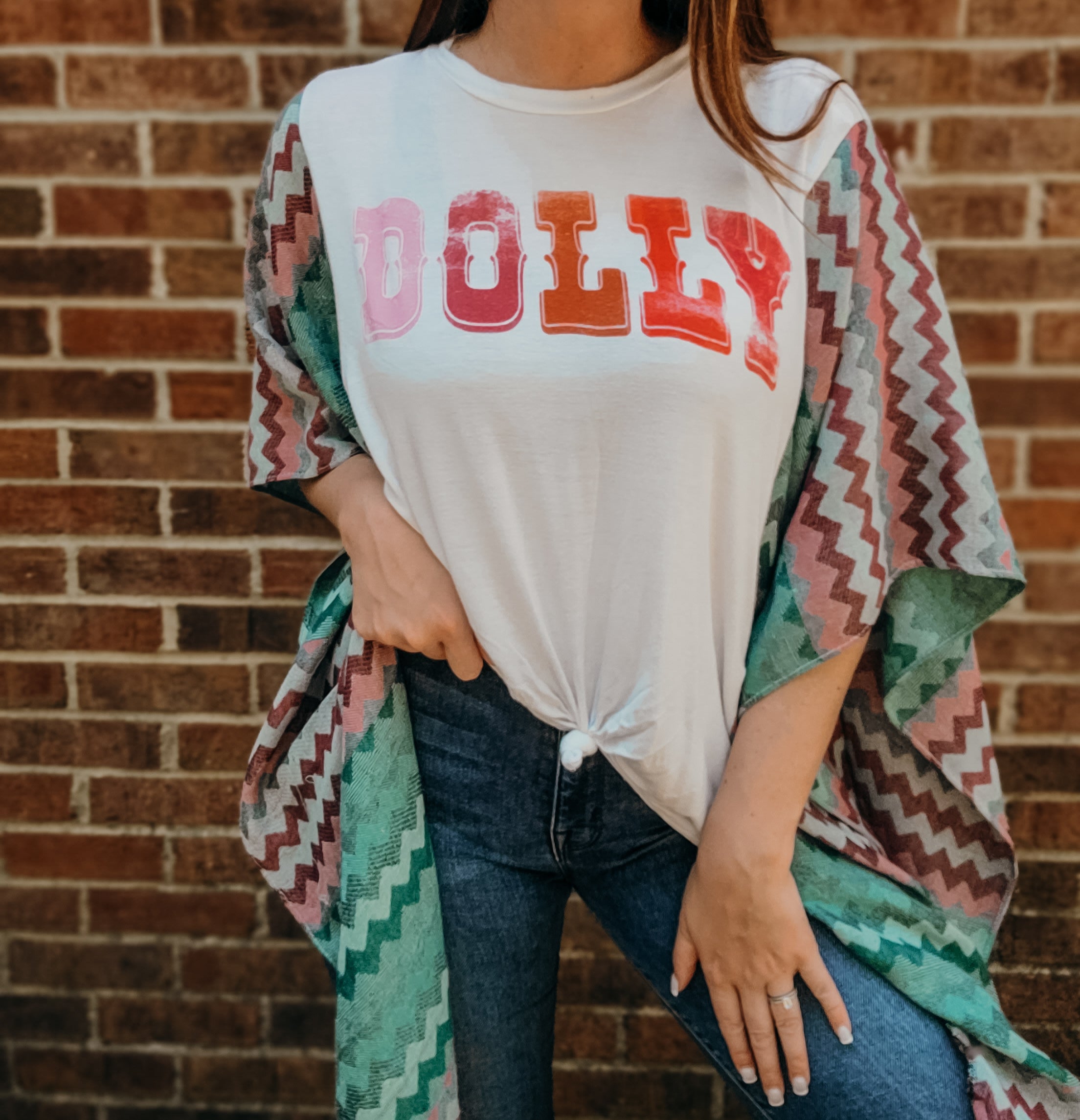 Dolly boho tee