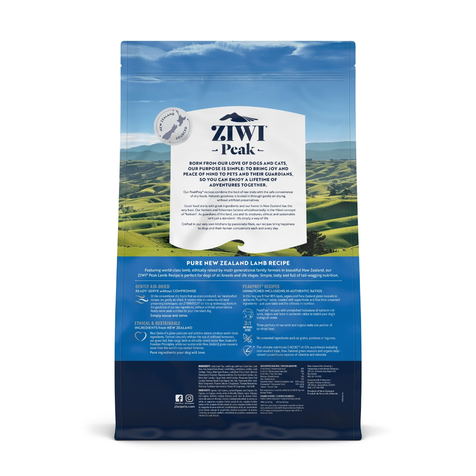 ziwi peak lamb 4kg