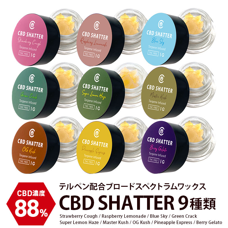 帯電防止処理加工 CBDワックス 88% 高濃度 スターターキット 新品 - その他