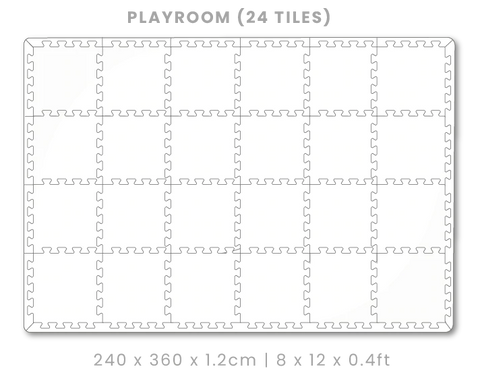 Babyspielmatte 24-teilig